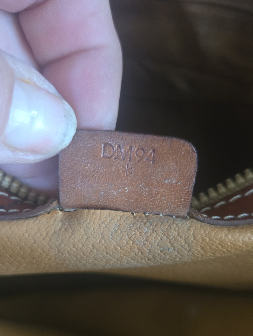 Celine Brown Monogram Crossbody Messenger Bag Euc Like New - Picture 13 of 15